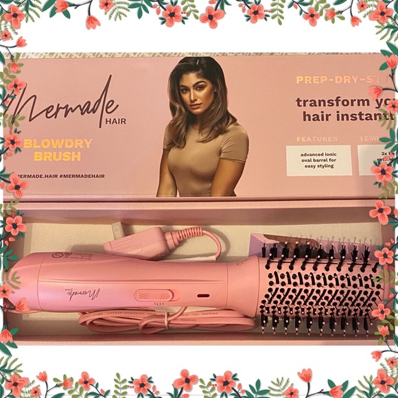 Mermade BLOW DRY BRUSH - SIGNATURE PINK - Picture 3 of 4